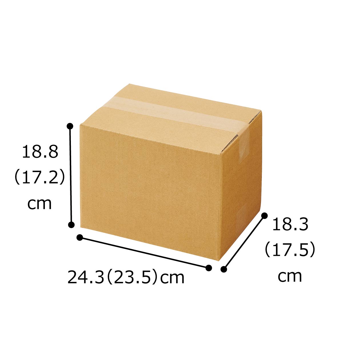 (2)24.3×18.3×18.8cm 10枚