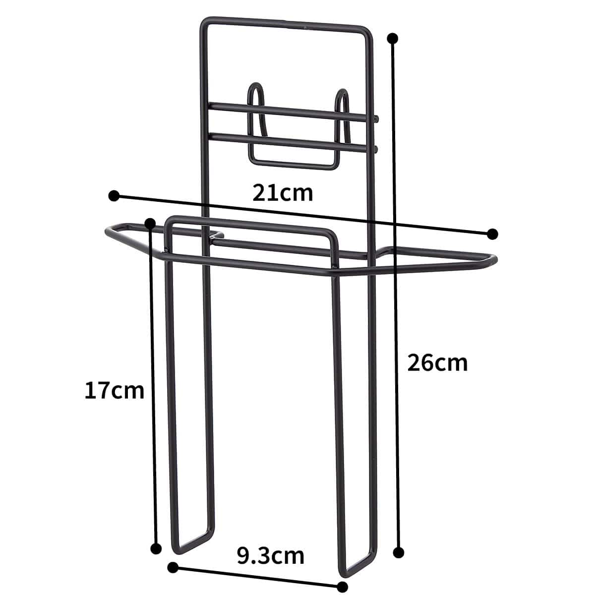(5)A4パンフレット差し ブラック