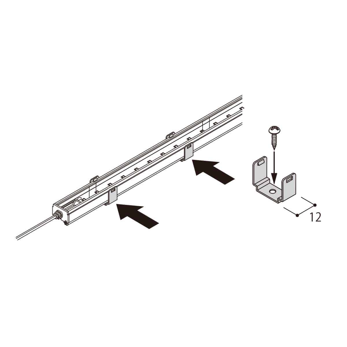 (3)木棚用中間サドル用