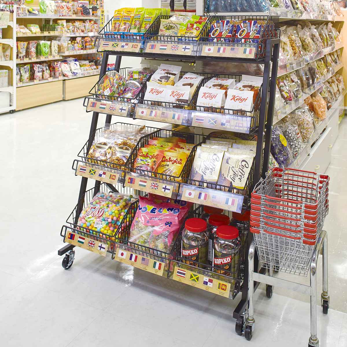 【98%OFF!】 業務用陳列棚 スーパーマーケット コンビニ 通販ショップ 物販業 必見 陳列棚 スチール ラック(耐荷50kg 段)高さ190×横幅90×奥行40(cm)-5段 スチール棚