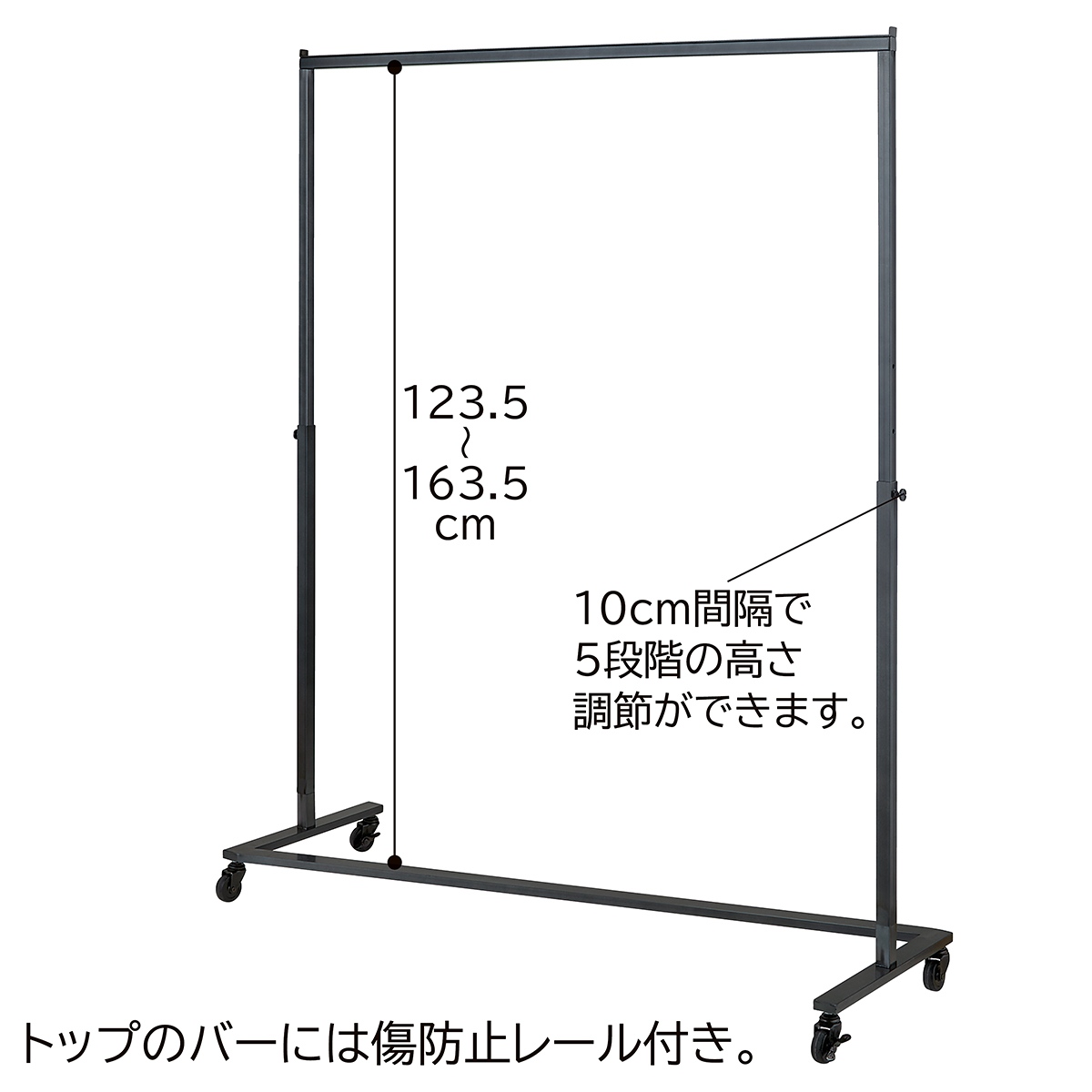 ステンレス T字ハンガー 22mm角