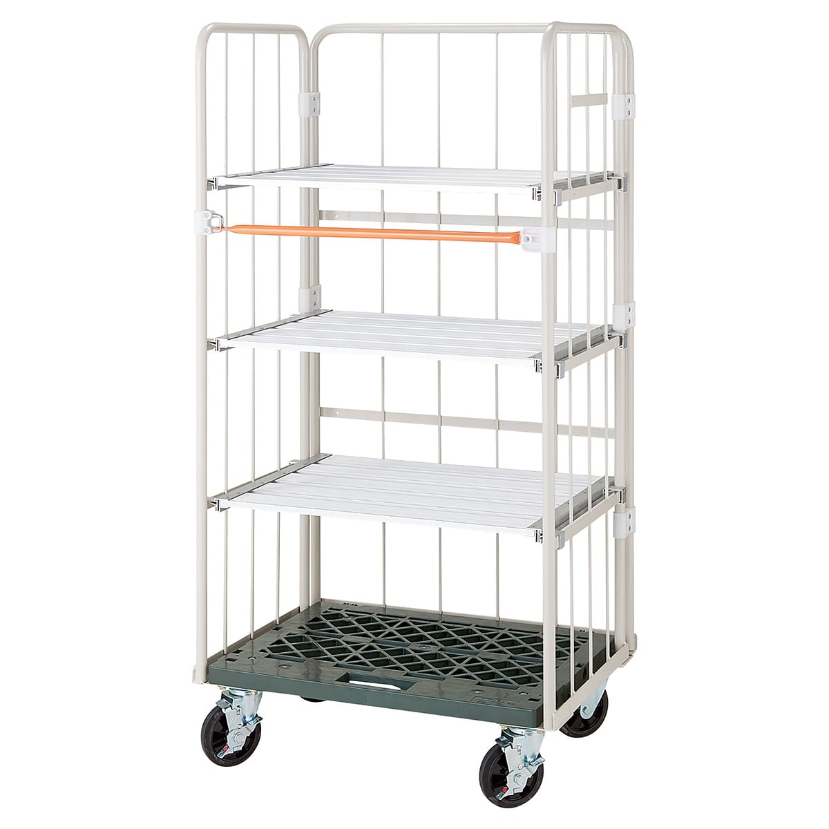 (2)中間棚 W85cm用×3 使用例。本体は別売