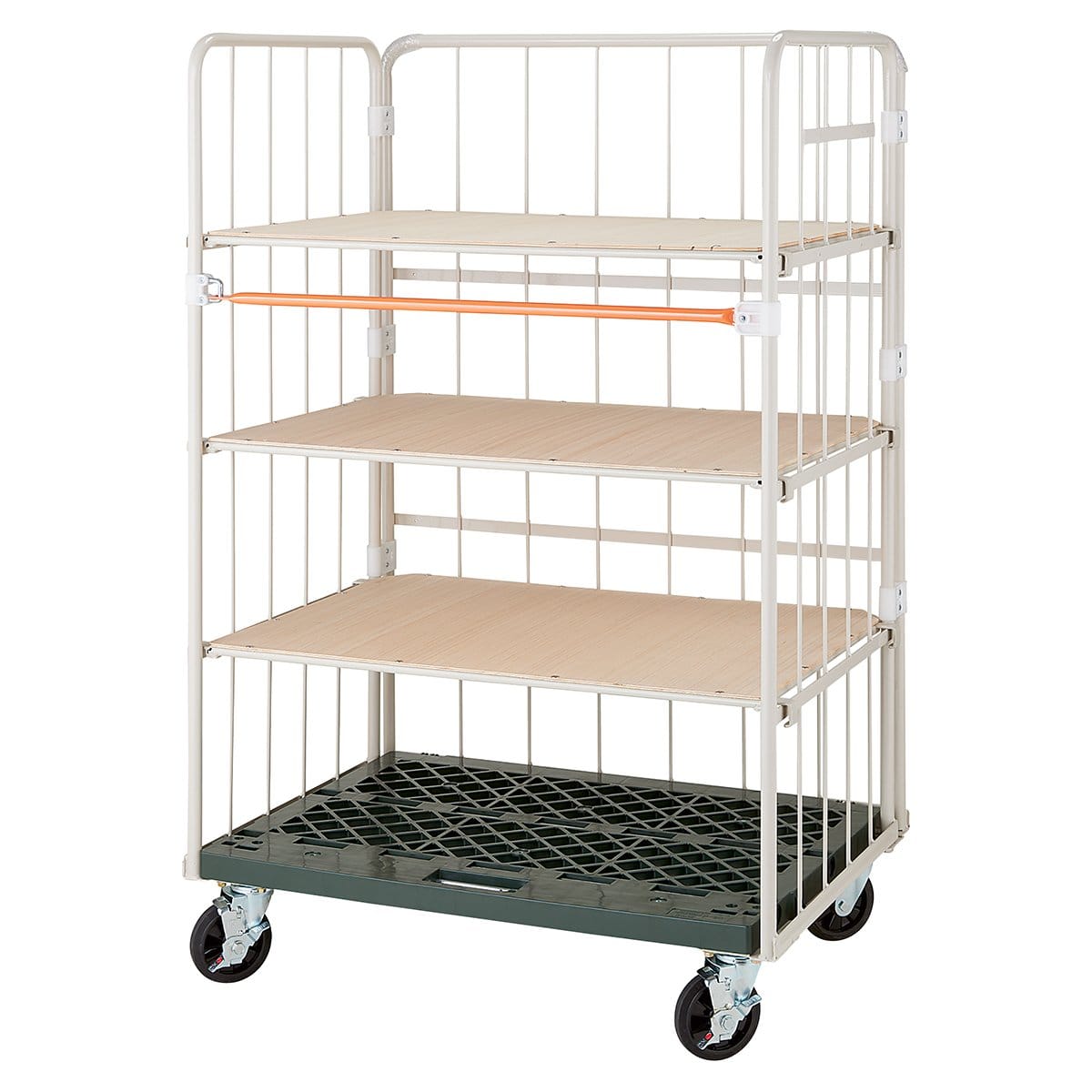 (80)中間棚 W110cm用×3 使用例。本体は別売