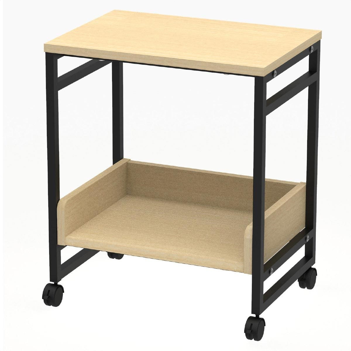 リル キャスターシェルフ ナチュラル