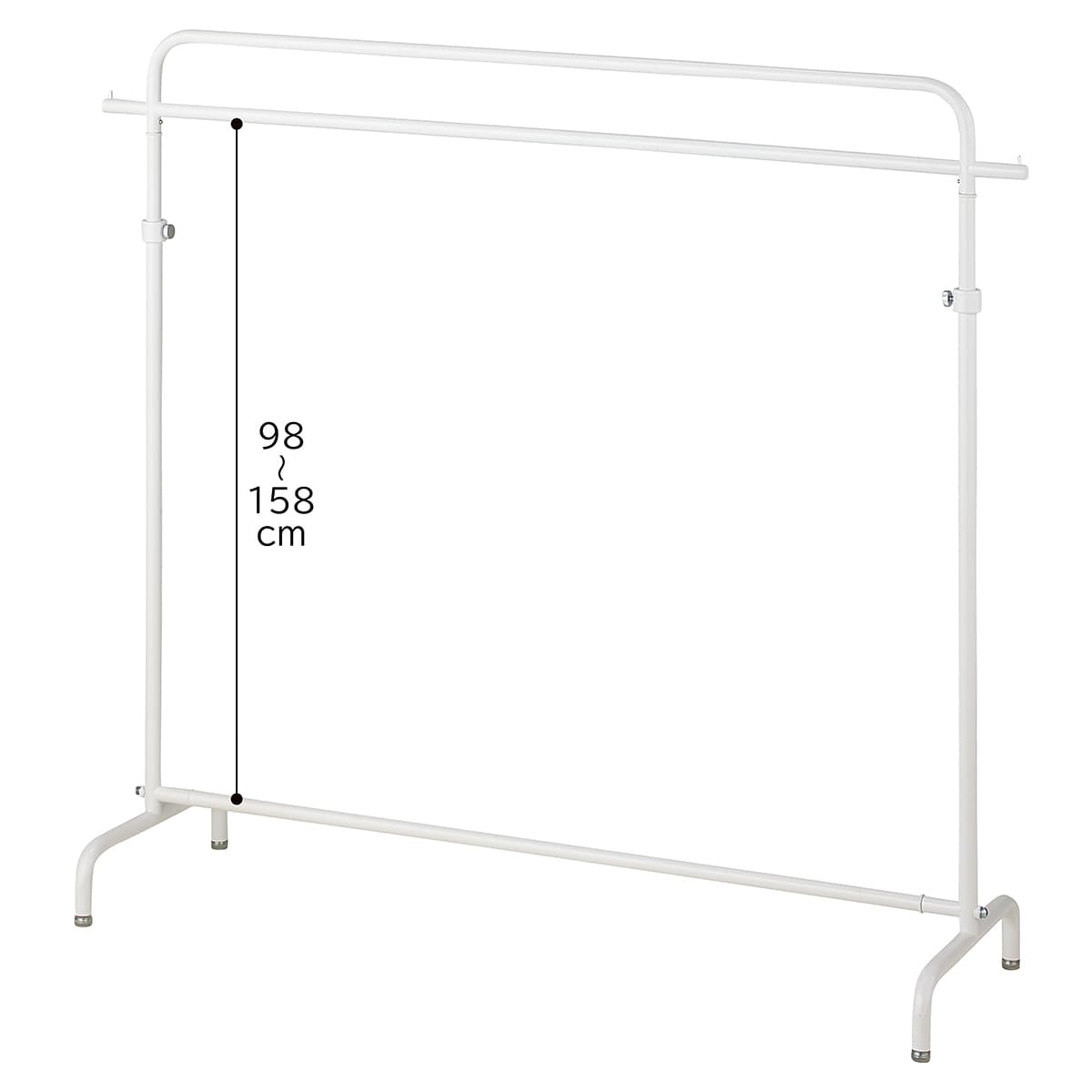 オーバーハンガーラック ホワイト〔ストエキオリジナル〕 本体