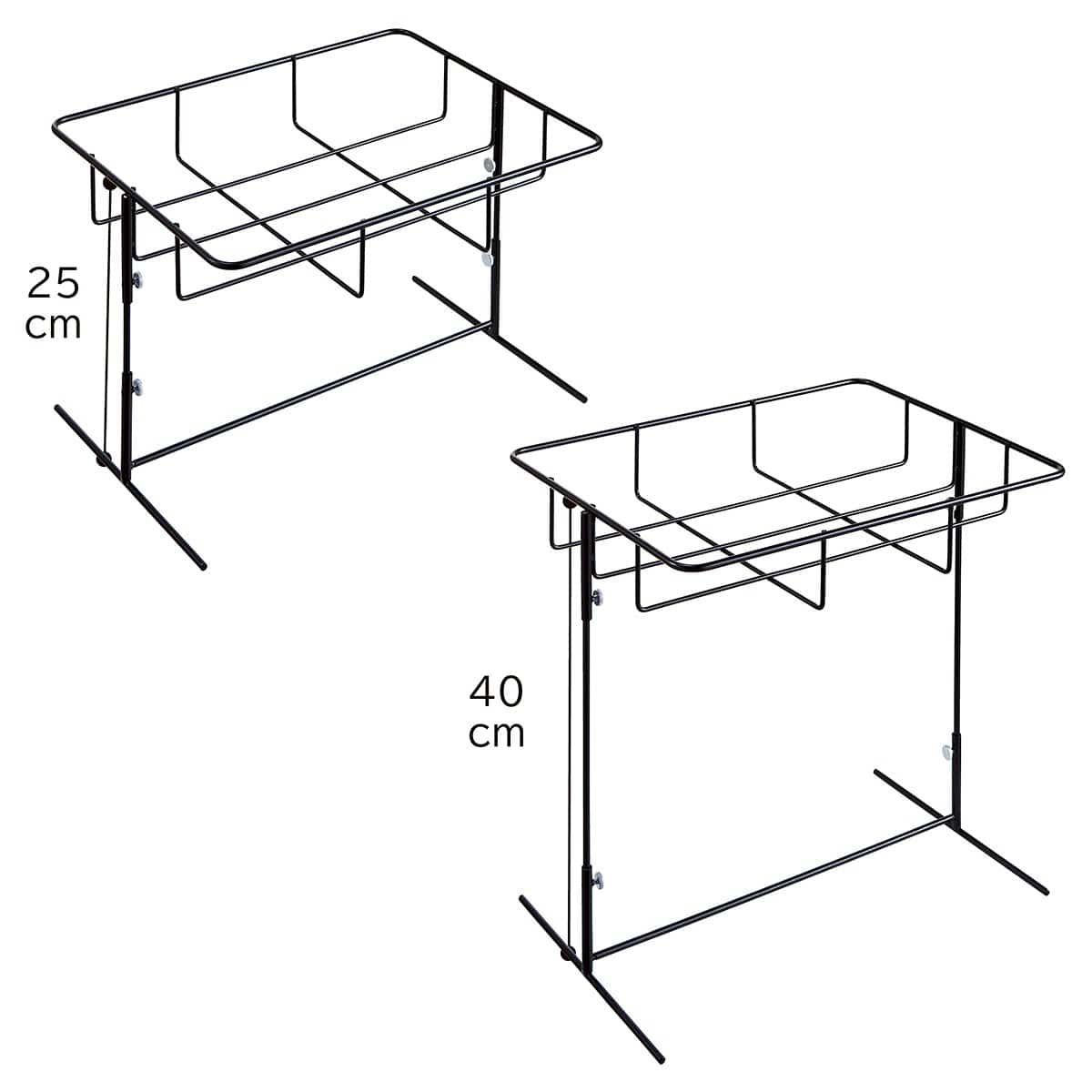PP製角型バスケット用スタンド〔ストエキオリジナル〕