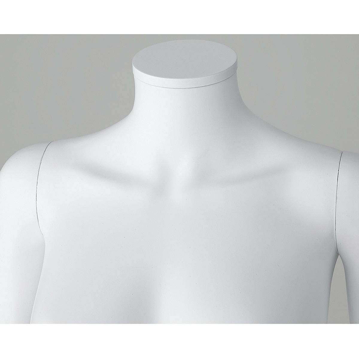 PP製 婦人リアルマネキン〔ストエキオリジナル〕 ホワイト