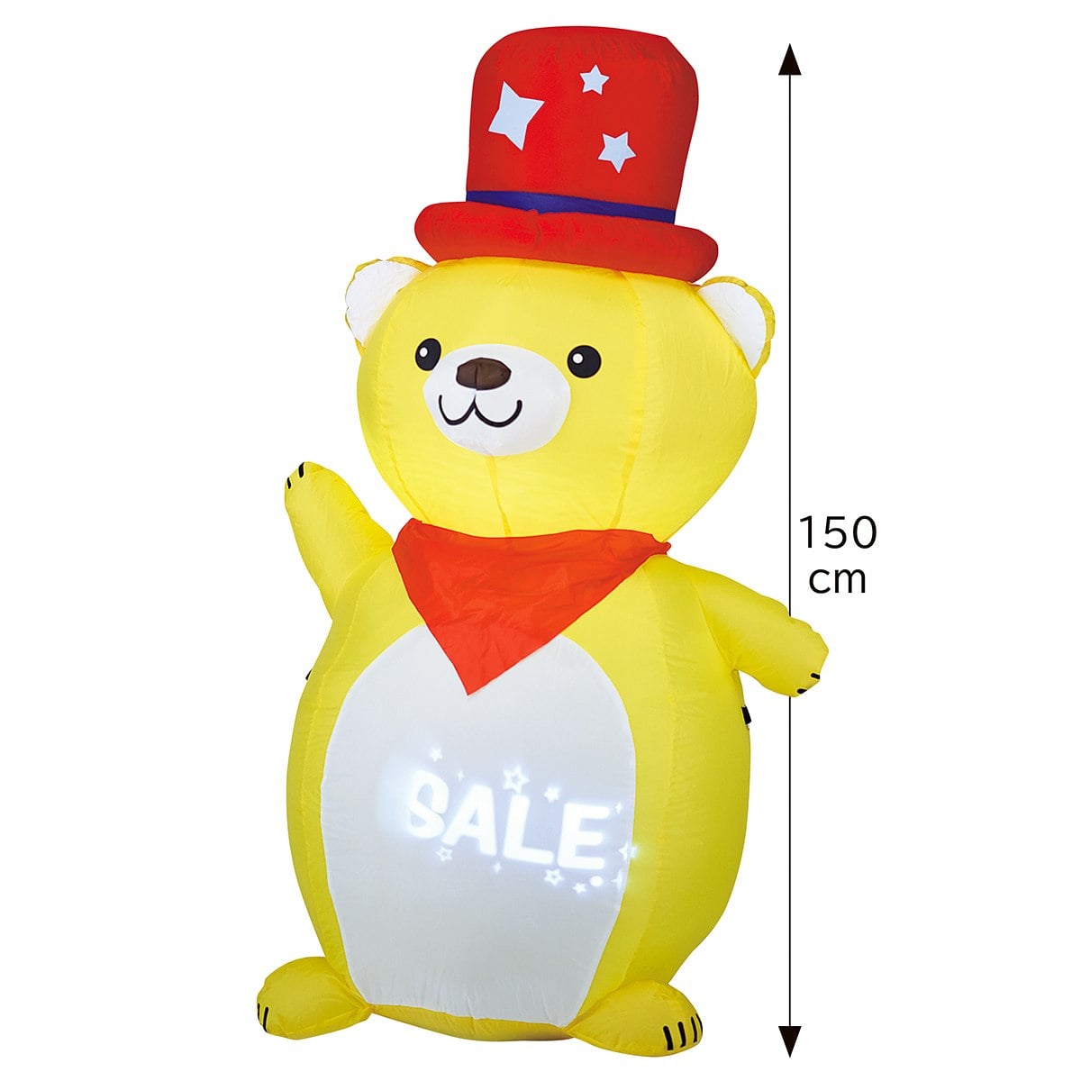 エアブロードール セールスベア高150cm