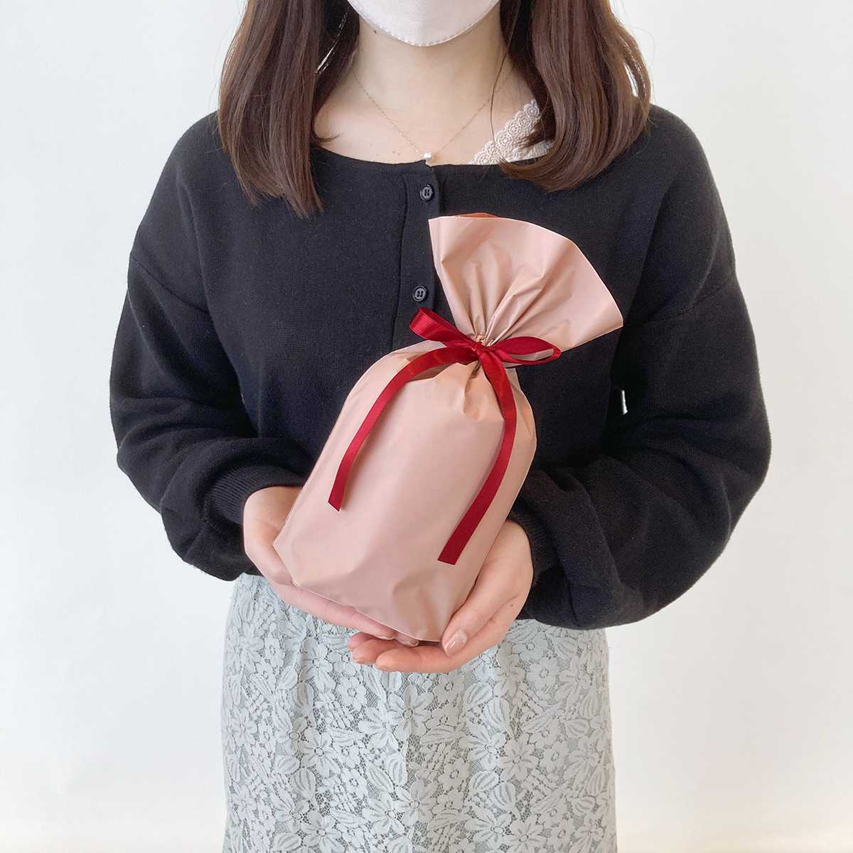 (1)17×28[18]×底マチ8cm