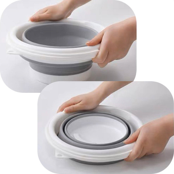 ウィキャン 折りたたみバケツ 10L