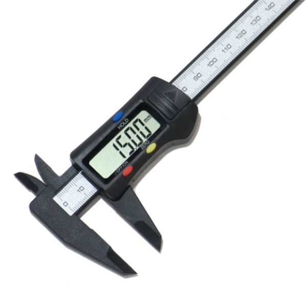 ウィキャン カーボン製デジタルノギス