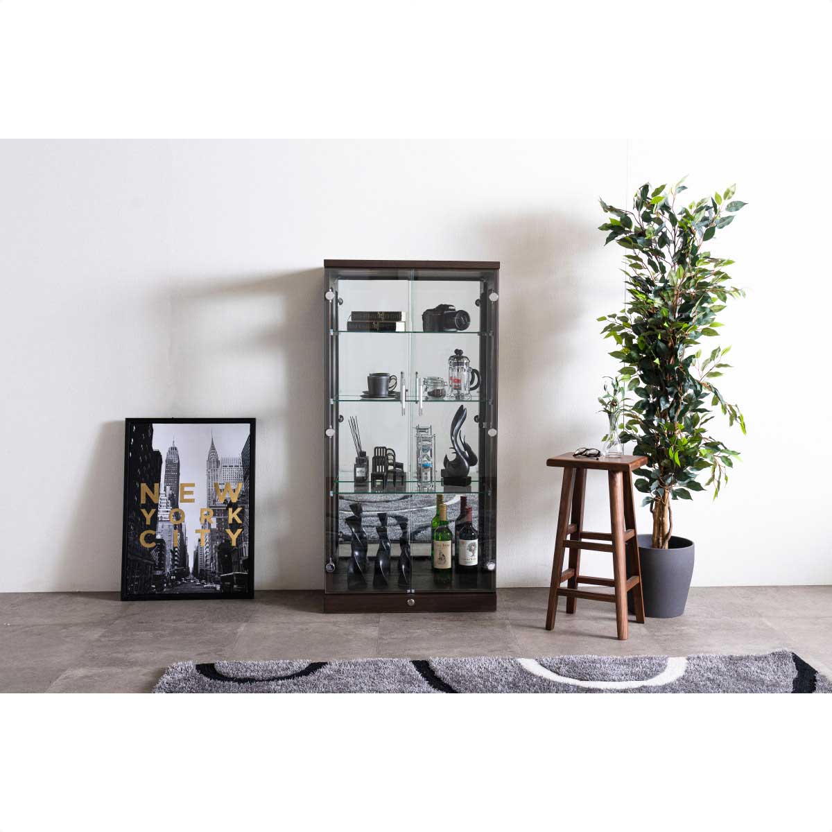 (2)幅64cm ロータイプ ブラウン 使用例