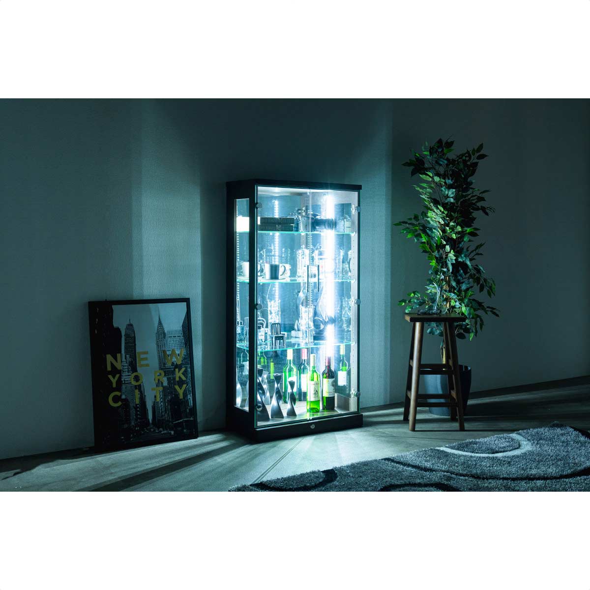 (9)ロータイプ用 ホワイトLEDダウンライト縦型本体側面取付タイプ 使用例