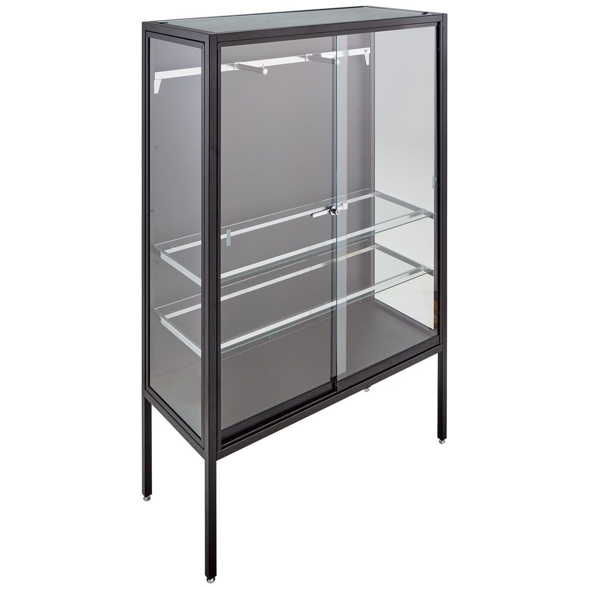 (1) 棚2枚 角バーハンガー使用例