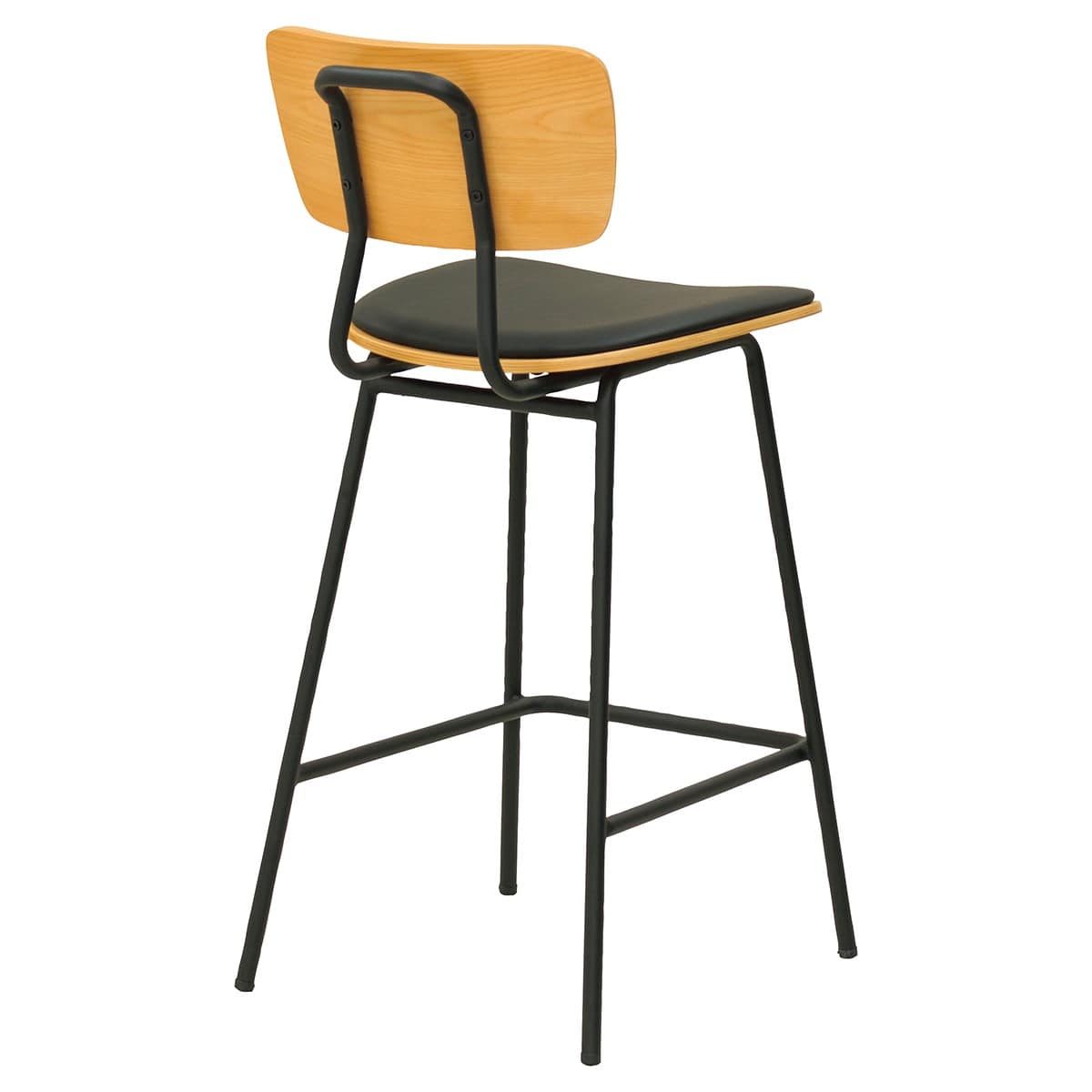 背合板カウンターチェア