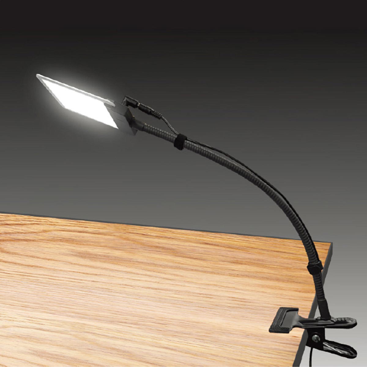 (2)クリップフレキ アーム40cm黒