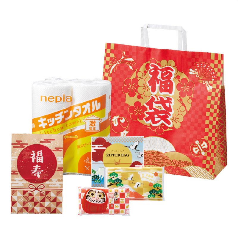 【24セット】 七宝福袋 イチ押し！日用品5点セット 2026