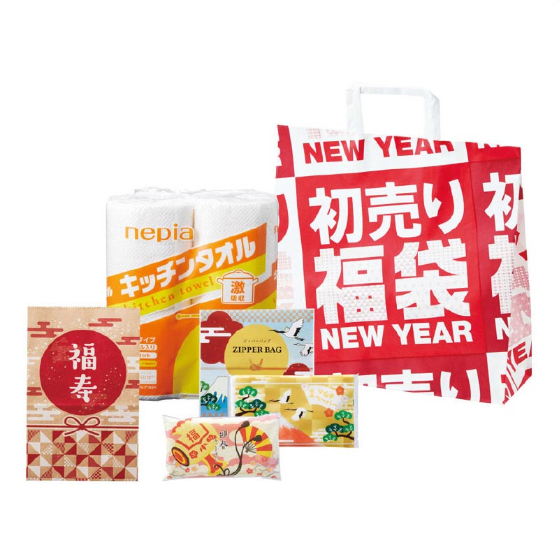 【24セット】 初売り福袋 イチ押し!日用品5点セット 2026