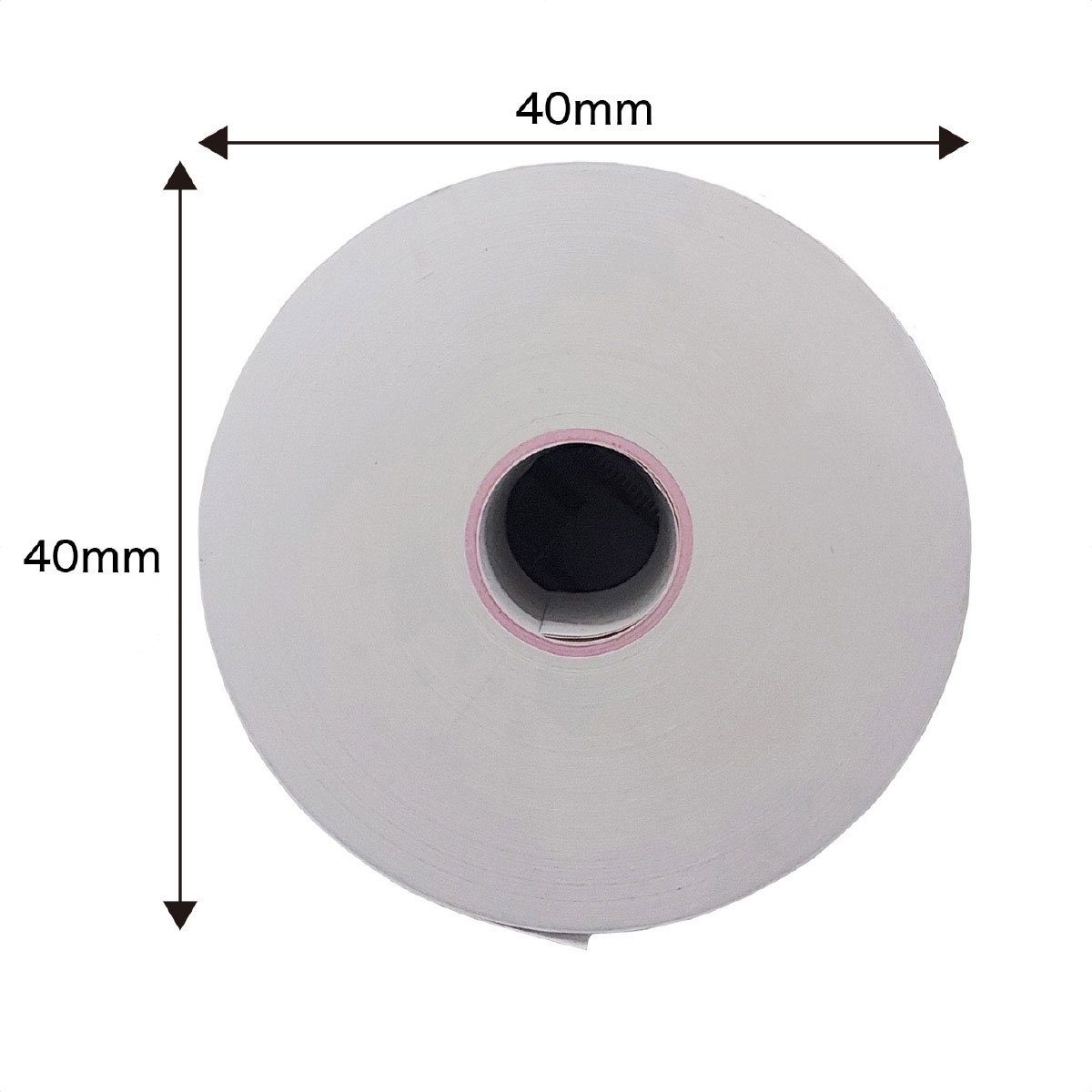 【5巻】モバイルプリンター用レジロール紙幅58×外形40mm コアレス