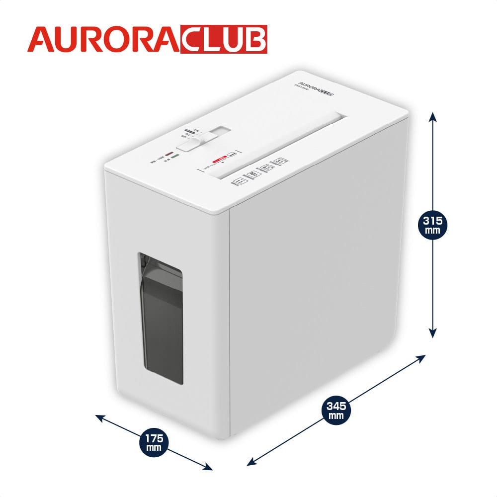 超静音マイクロシュレッダー ホワイトES310MQ