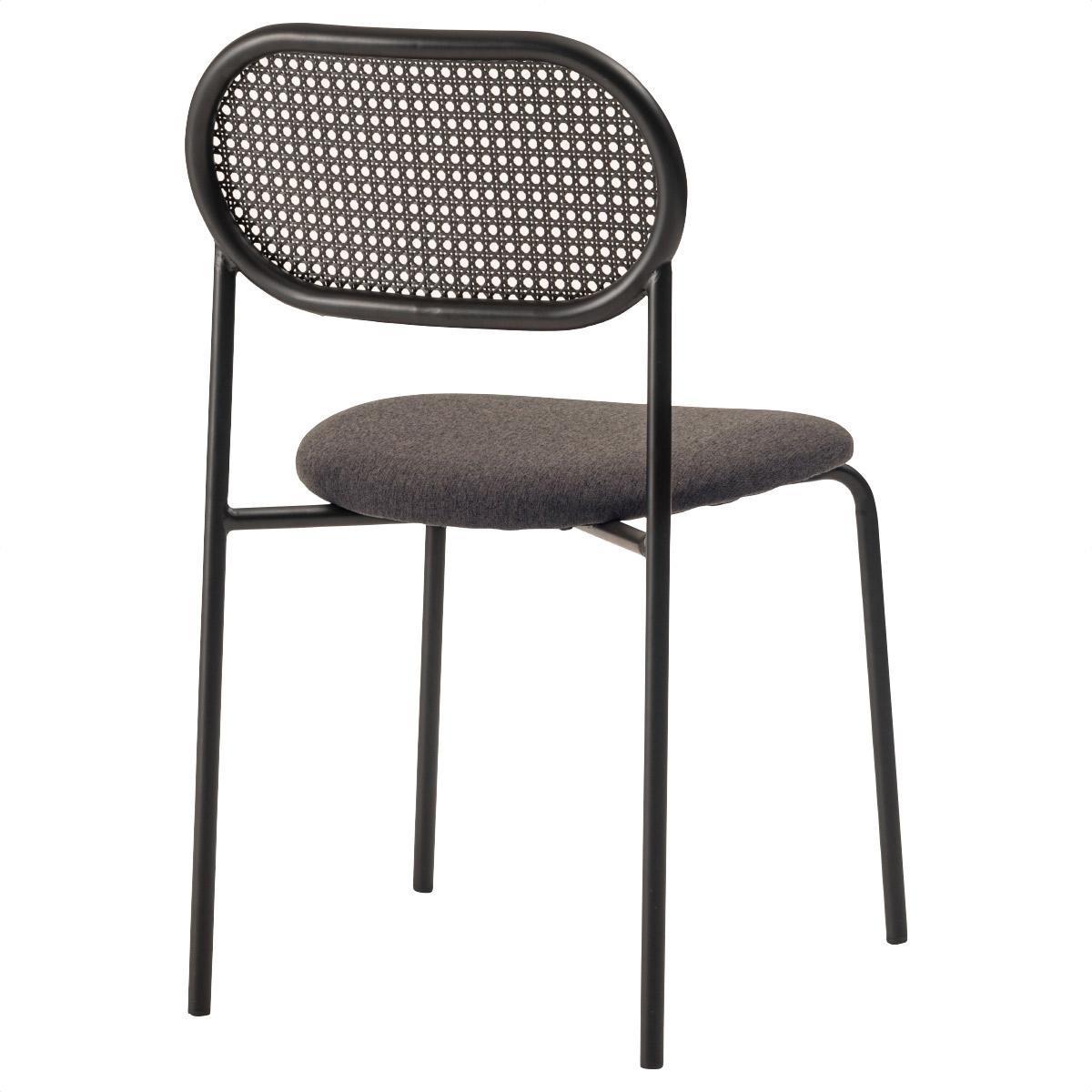 (4)背ブラック×座ダークグレー