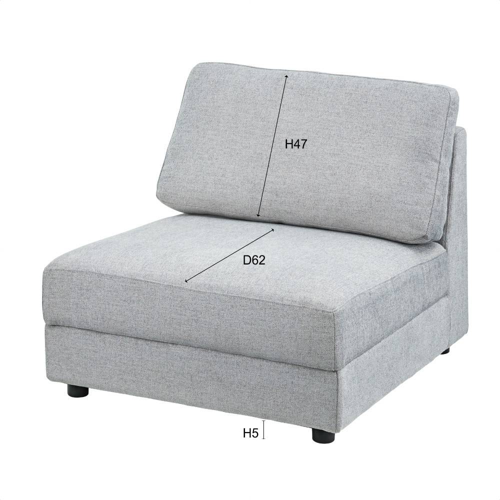 (4)グレー 奥行98cm