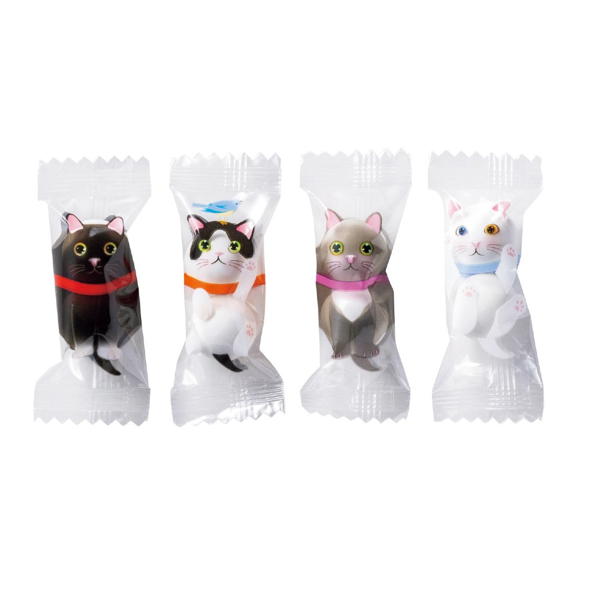 【60個】ありがとにゃんチョコ(2種アソート) お菓子プレミアム