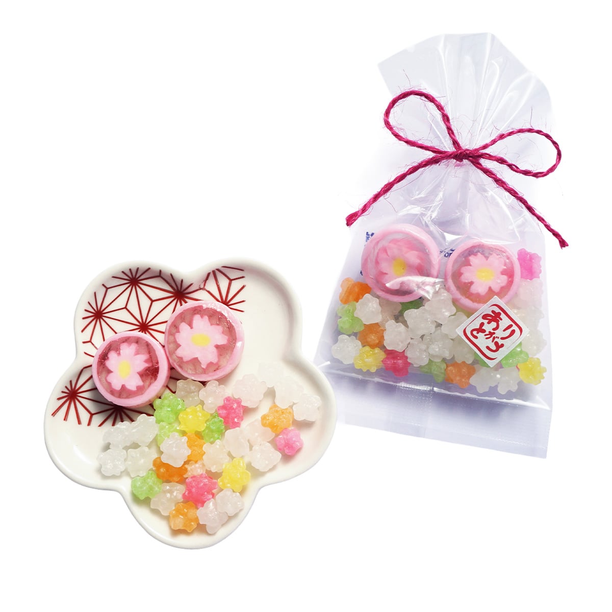 【50個】お祝いづくし飴&金平糖 お菓子プレミアム