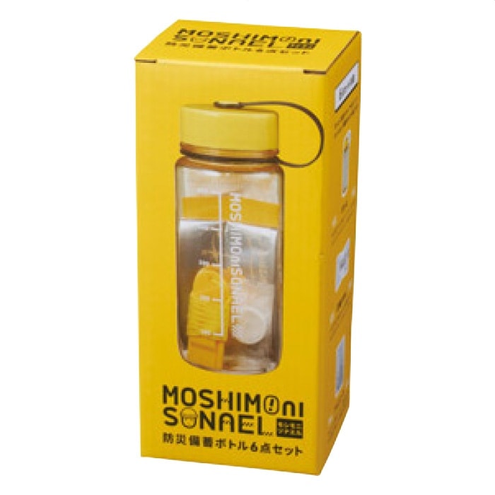 【60セット】モシモニソナエル 防災備蓄ボトル6点セット 防災グッズ