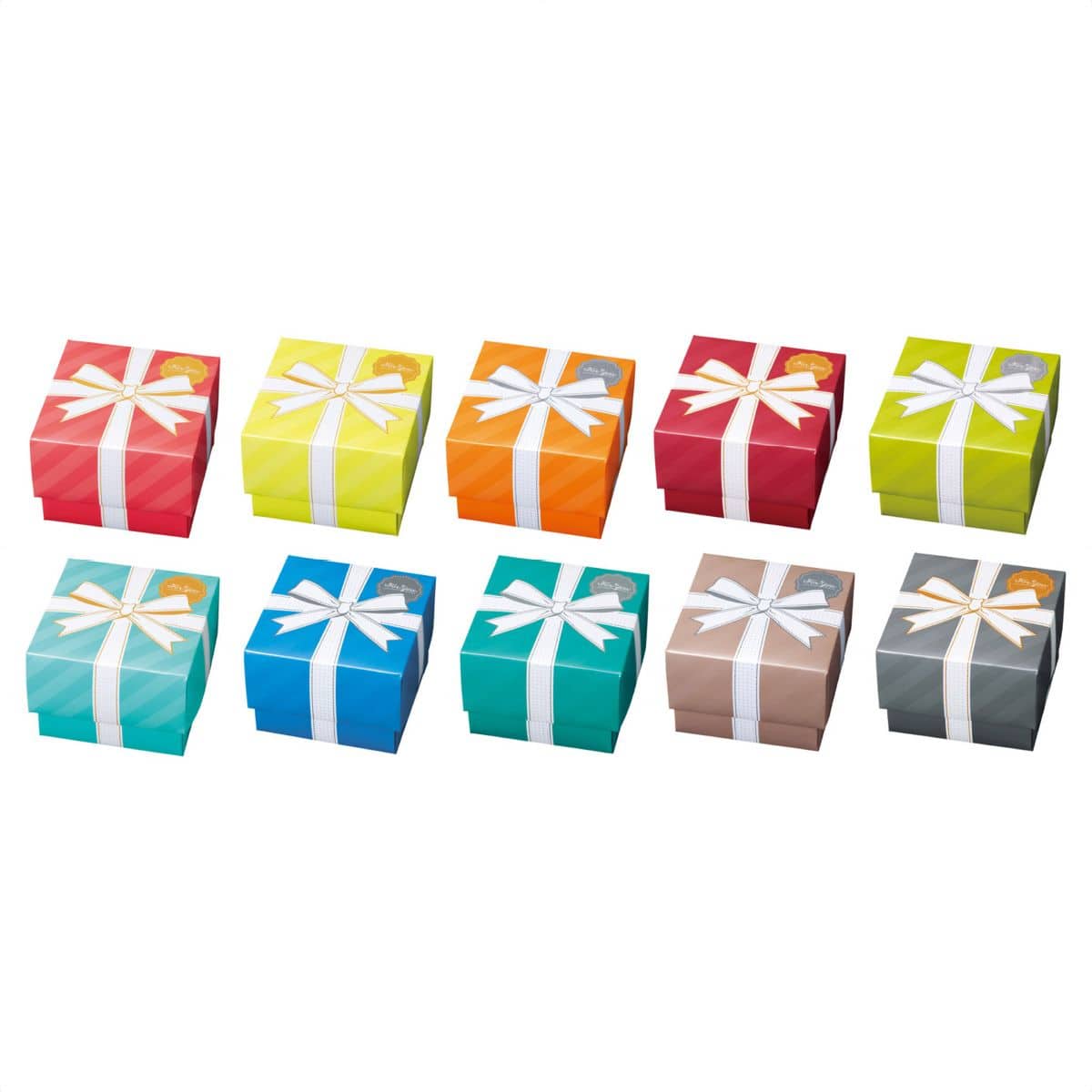 【120個】トイロ ギフトボックス入ハンカチタオル(10色アソート)