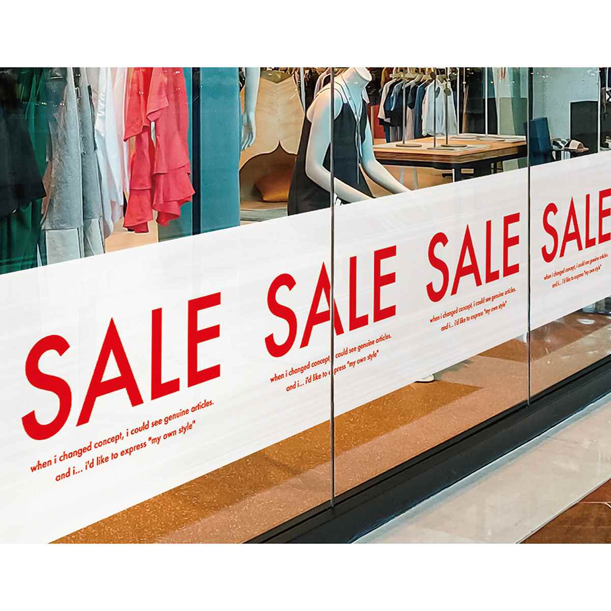 SALE ビニール幕