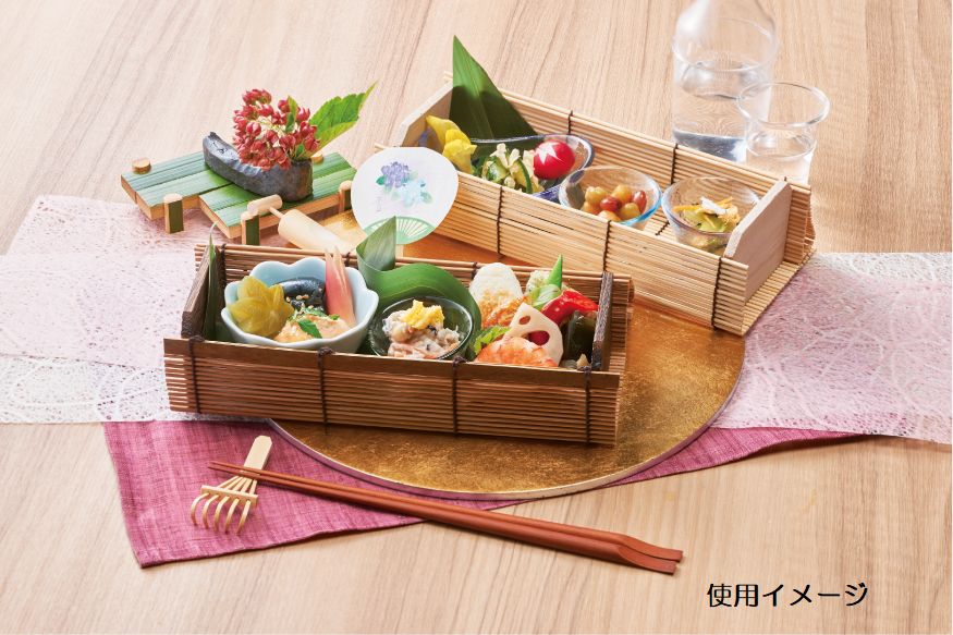 新飾りミニうちわ（風鈴／涼） 50枚(新飾りミニうちわ