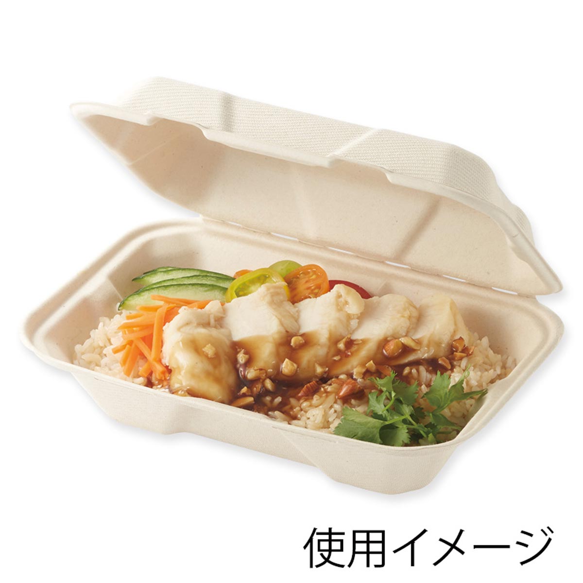 (2)22.8×15.2×7.6cm 使用例