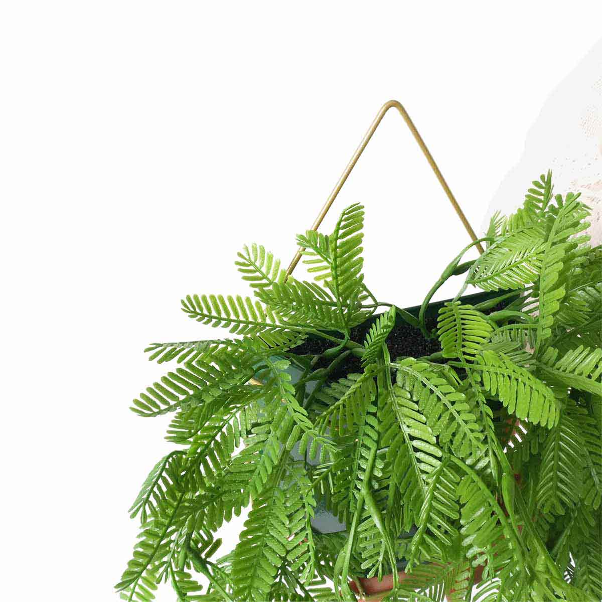 ミモザ造花フェイクグリーンハンギング