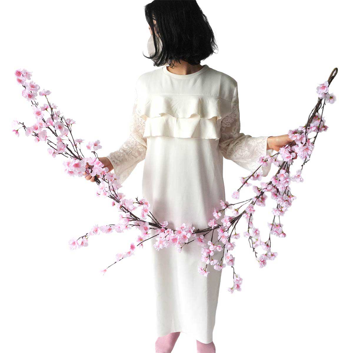 みやび桜造花ガーランド