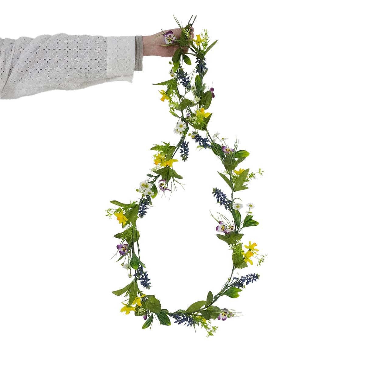 フラワーミックスガーランド(造花)