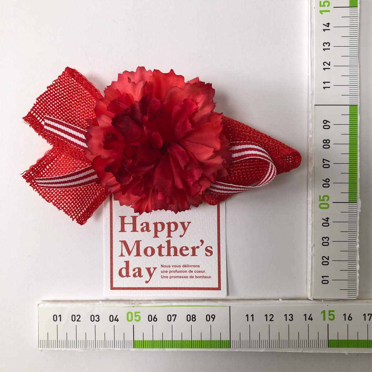 10個 フルリールクリップ 母の日 ハッピーマザーズデー