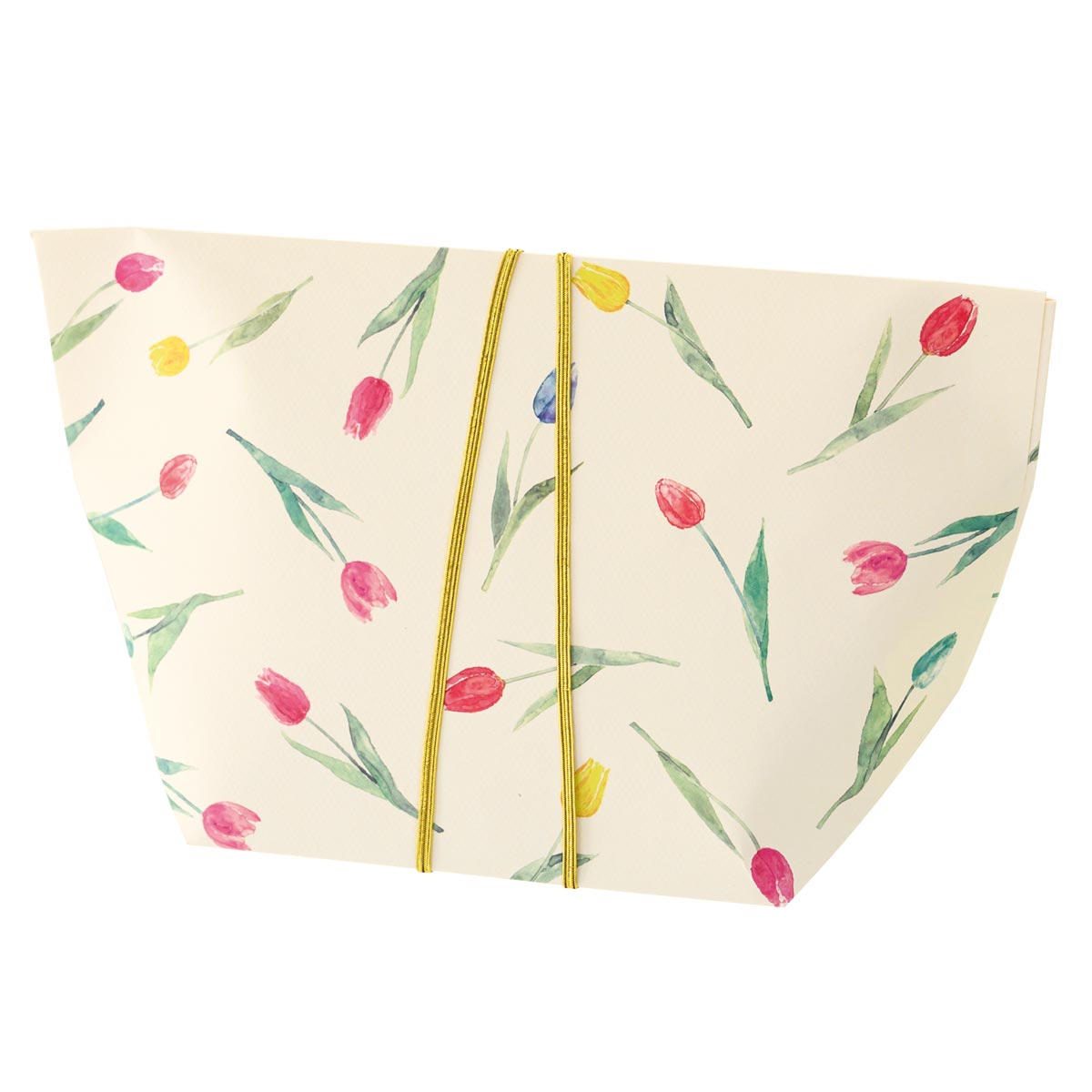 【20枚】舟形ペーパーバッグ チューリップ