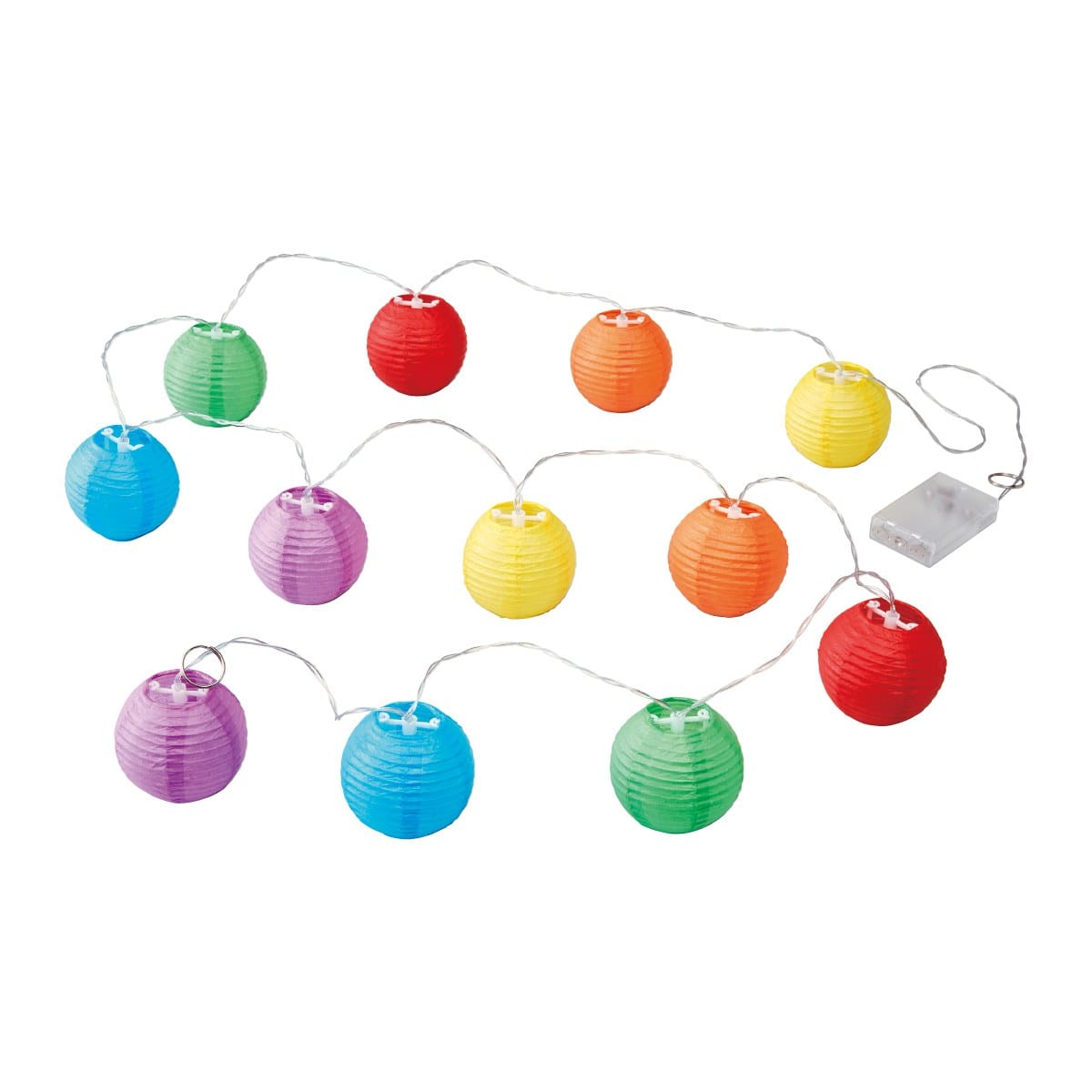 LEDちょうちんガーランドライト12球