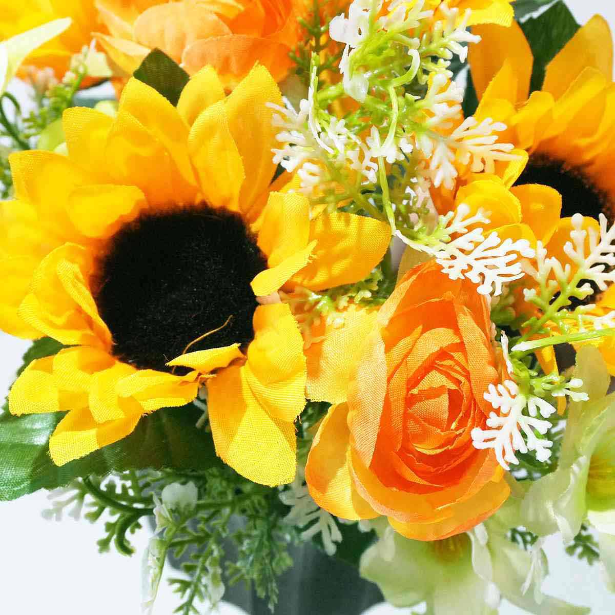 ひまわり造花アレンジ
