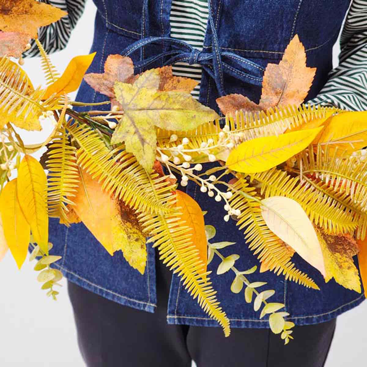 オータムリーフガーランド120cm(造花)