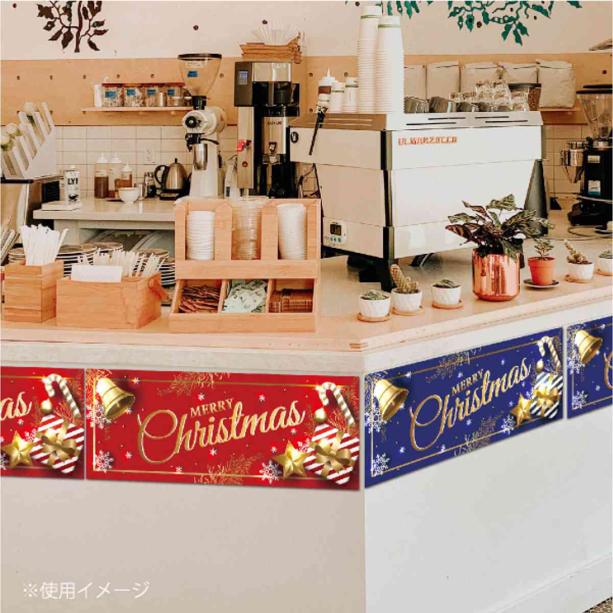 10枚 クリスマス(ギフト＆ベル) パラポスター