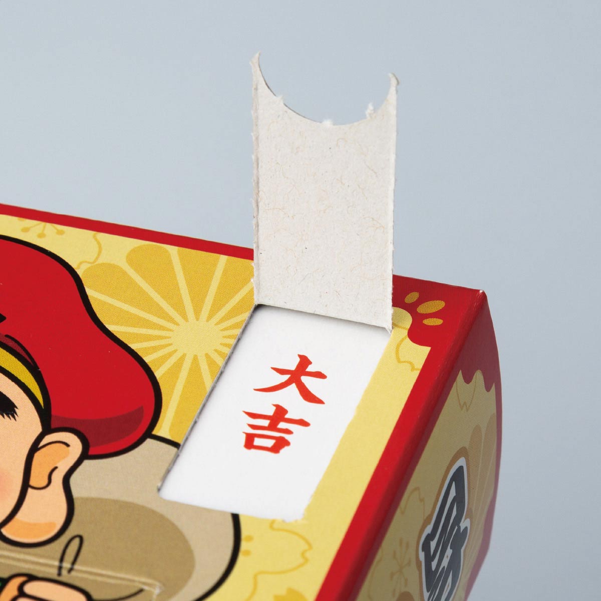 100個 おみくじ付きボックスティッシュ