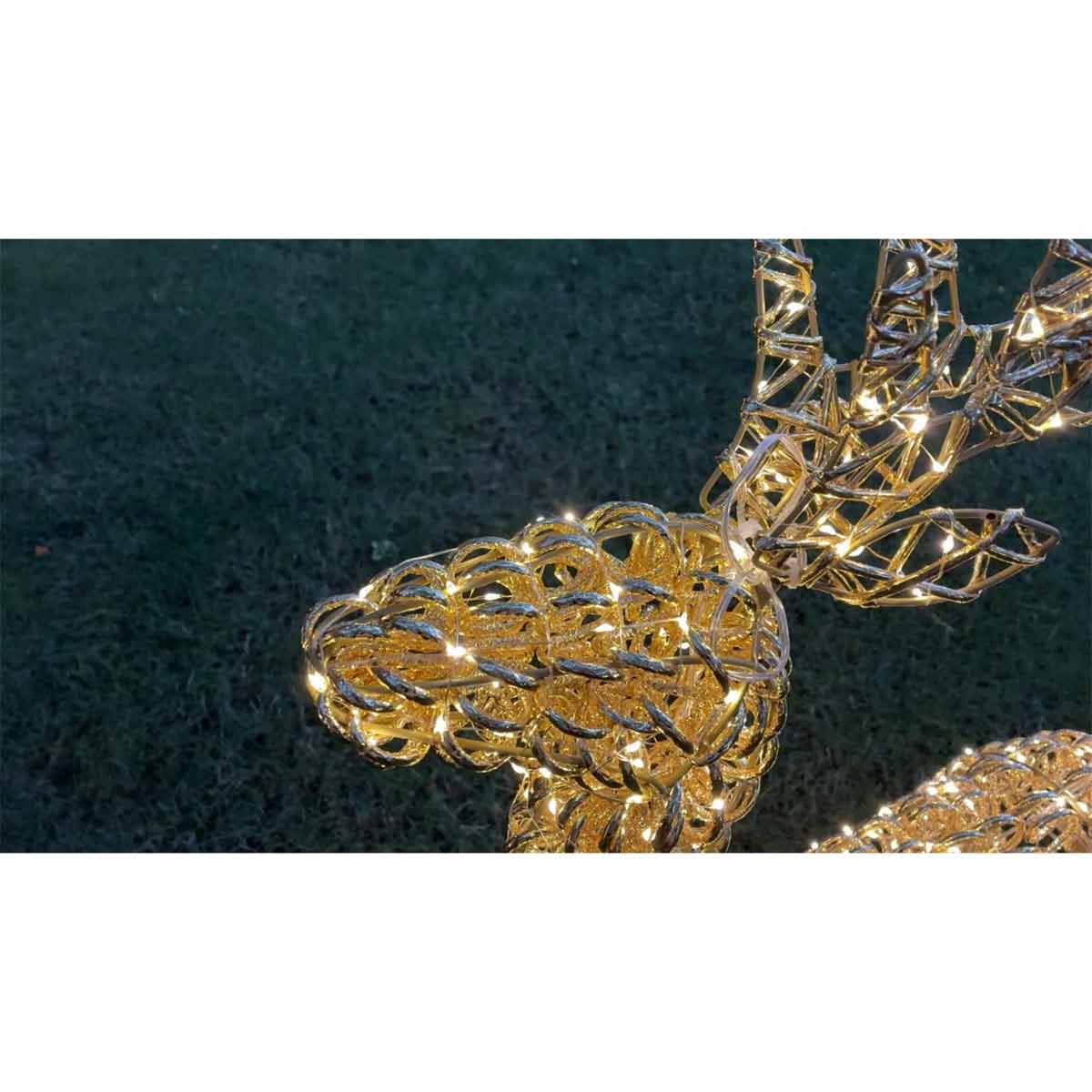 LEDメタルライクトナカイ高さ80cm