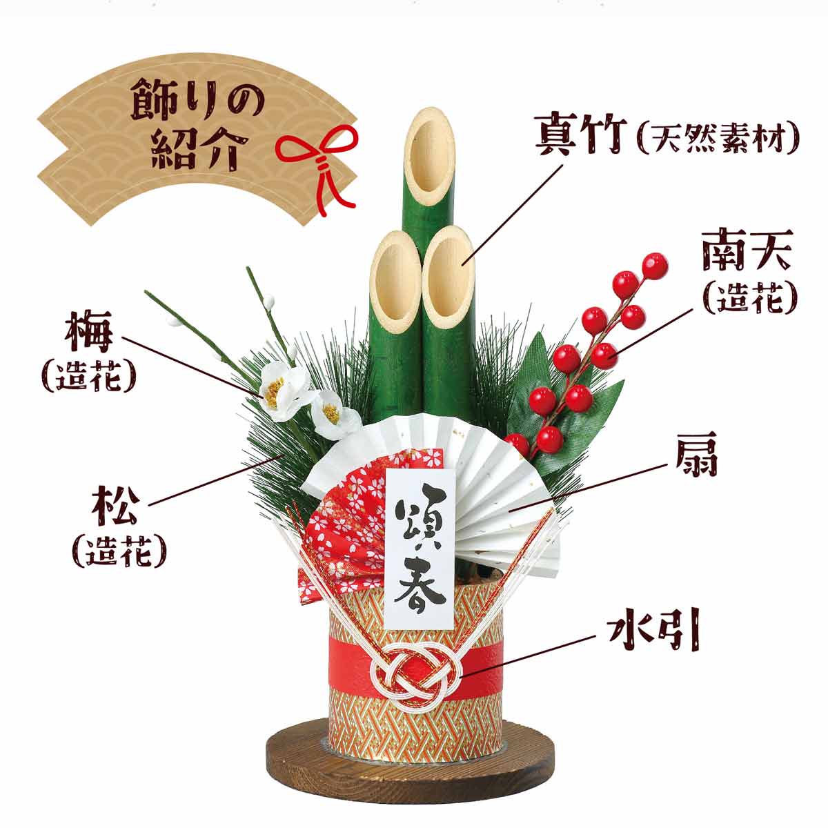 10個 門松DIYキット