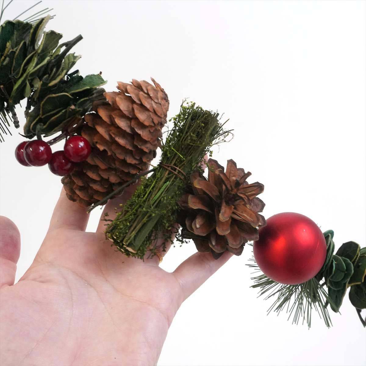 (1)レッドブラウン 部分アップ