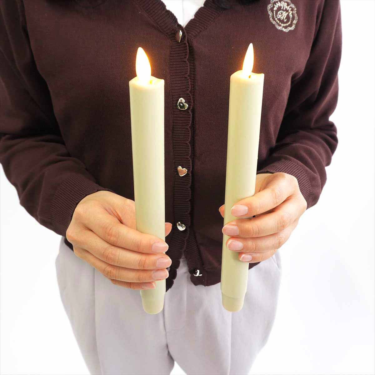 LEDキャンドルライト 2本