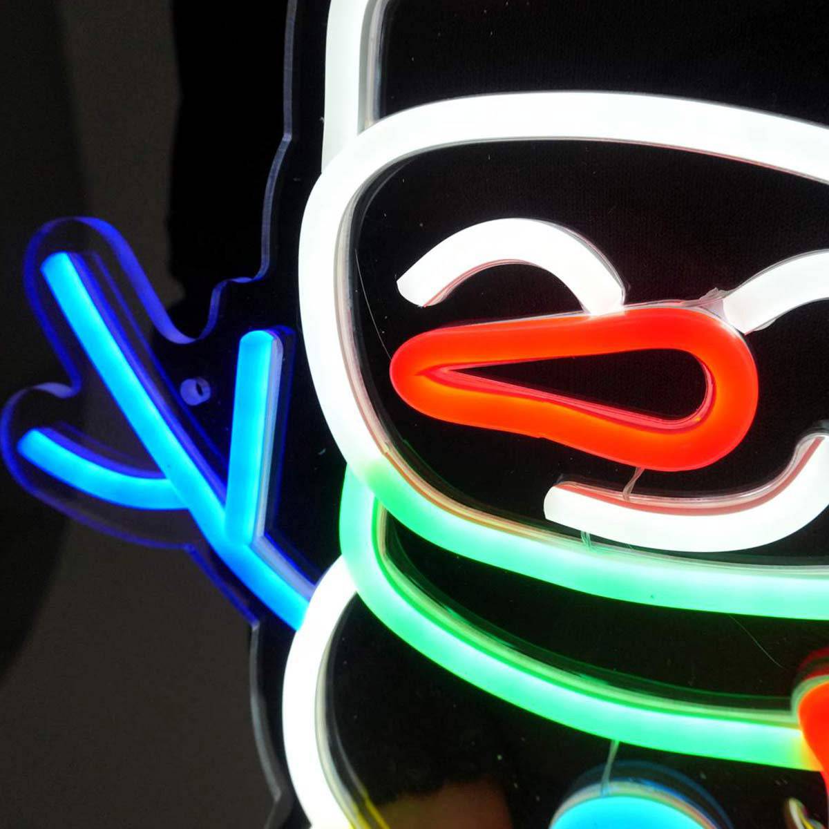 LEDネオンモチーフライト クリスマス スノーマン