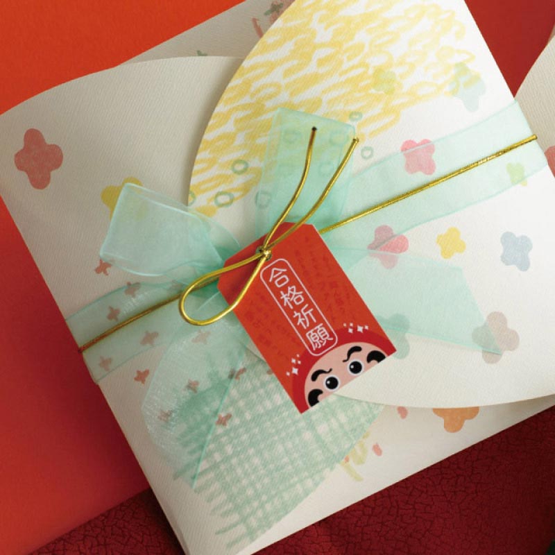 【30枚】だるまタグ 合格祈願