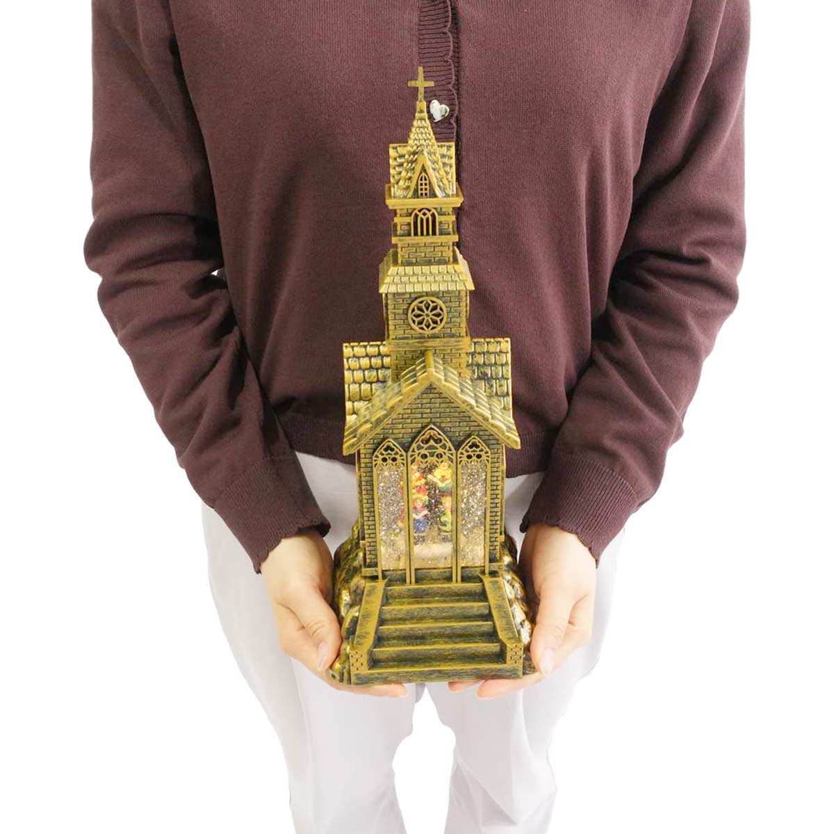 LEDスノーイングライト 教会